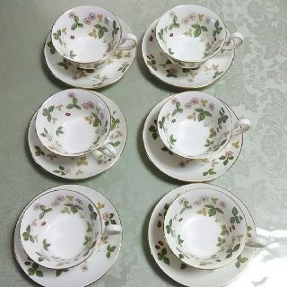 ウェッジウッド(WEDGWOOD)のウェッジウッド　カップ＆ソーサー　6客(食器)