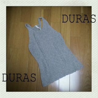 デュラス(DURAS)の美品❁DURAS❁サマーニット❁タンク(タンクトップ)