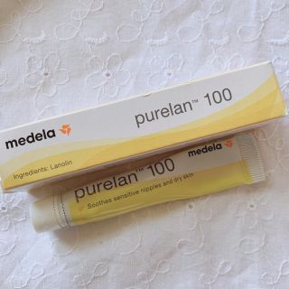 ピジョン(Pigeon)の【残量8割】purelan 100☆medela(妊娠線ケアクリーム)