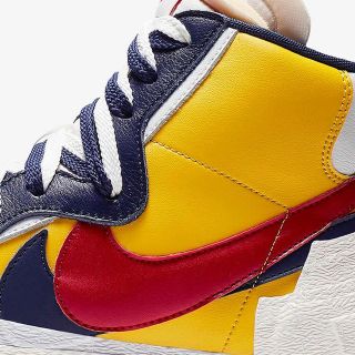 ナイキ(NIKE)の【28cm】sacai × NIKE BLAZER MID(スニーカー)