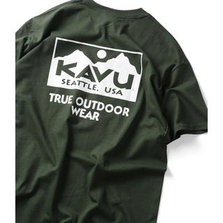カブー(KAVU)のKAVU カブー  TRUE LOGO TEE XL 新品未使用(Tシャツ/カットソー(半袖/袖なし))