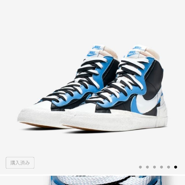 sacai x nike BLAZER MID 25cm