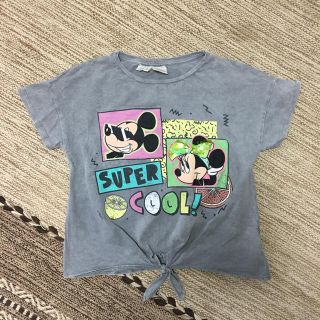 ザラキッズ(ZARA KIDS)のスパンコールTシャツ(Tシャツ/カットソー)