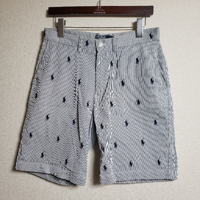 POLO RALPH LAUREN - ラルフローレン ストライプ モノグラム POLO RALPH LAUREN - ラルフローレン ストライプ モノグラム