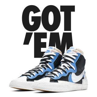 サカイ(sacai)のnike sacai ブレーザーMID 27cm US9(スニーカー)