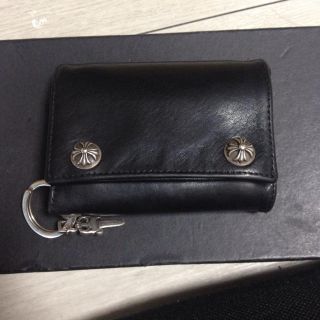 Chrome Hearts - クロムハーツ 3フォールドウォレット 確実正規品の