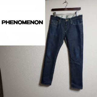 フェノメノン(PHENOMENON)のフェノメノン スキニー リジット バックロゴ デカロゴ(デニム/ジーンズ)