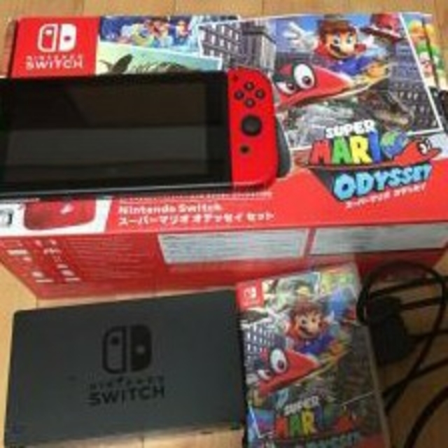 Nintendo Switch マリオオデッセイセット送料込み