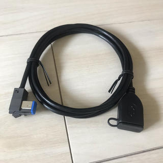 パナソニック(Panasonic)のストラーダ用 CA-LUB200D USBケーブル(L型) iPhone(カーナビ/カーテレビ)