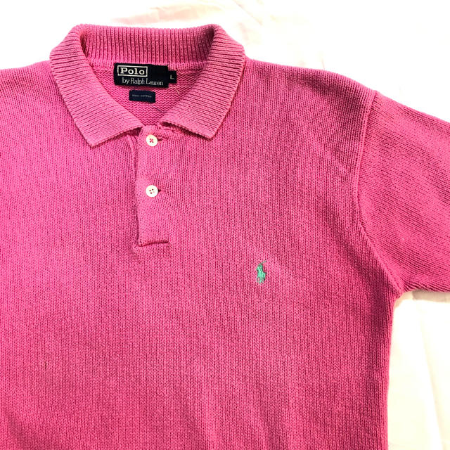 POLO RALPH LAUREN(ポロラルフローレン)の古着 ラルフローレン ニット セーター✨ メンズのトップス(Tシャツ/カットソー(半袖/袖なし))の商品写真