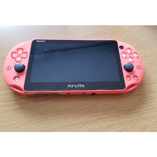 プレイステーションヴィータ(PlayStation Vita)のPs vita ネオンオレンジ本体(携帯用ゲーム機本体)