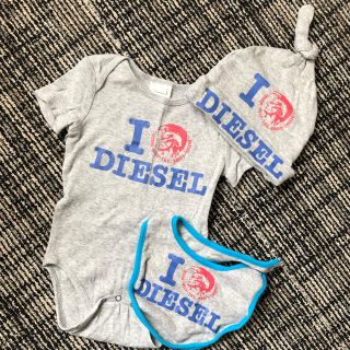 ディーゼル(DIESEL)の美品♡DIESELロンパースセット(ロンパース)