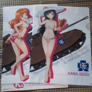 バンプレスト(BANPRESTO)のガールズ&パンツァー　一番くじ　クリアファイル(クリアファイル)