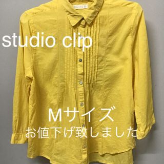 スタディオクリップ(STUDIO CLIP)のstudio clip七部袖薄手シャツ(シャツ/ブラウス(長袖/七分))