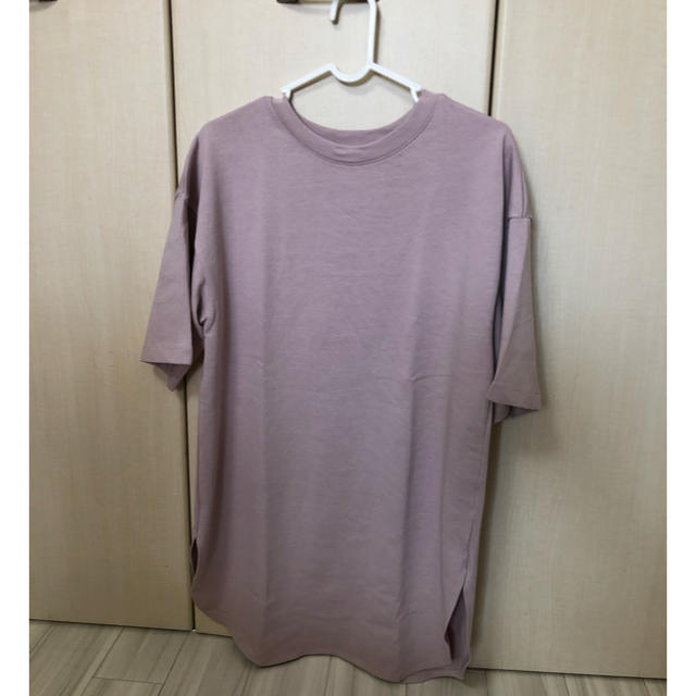 GU(ジーユー)のヘビーウェイトオーバーサイズT  XS レディースのトップス(Tシャツ(半袖/袖なし))の商品写真