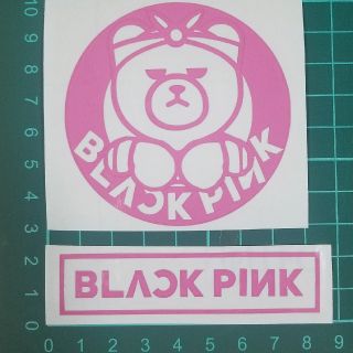 ビッグバン(BIGBANG)のBLACKPINK　ステッカー(K-POP/アジア)