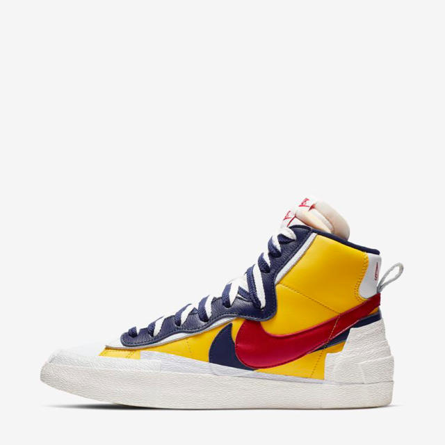 nike sacai blazer 28.5cm イエロー