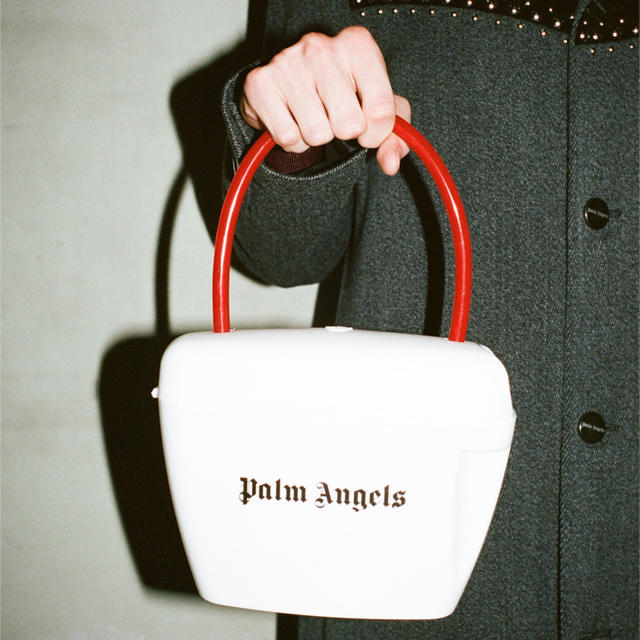 palm angels ダイヤルロック式ハンドバッグ