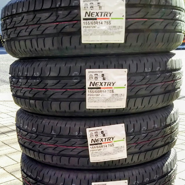 155/65R14 ブリヂストン新品タイヤ4本 全国送料無料