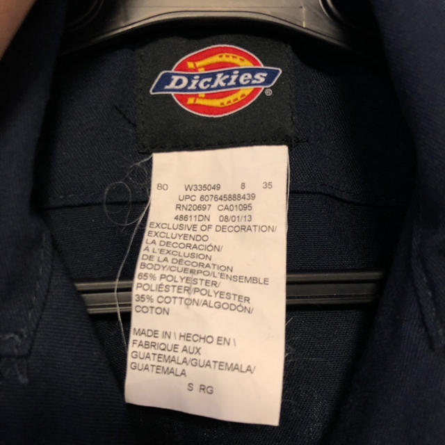 Dickies(ディッキーズ)のムーンアイズ カバーオール 長袖 ネイビー Mサイズ ディッキーズ メンズのジャケット/アウター(カバーオール)の商品写真