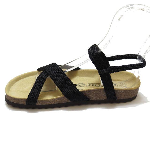 ARCOPEDICO(アルコペディコ)の【新品】 アルコペディコ SANTANA サンダル 37(24cm)② ブラック レディースの靴/シューズ(サンダル)の商品写真