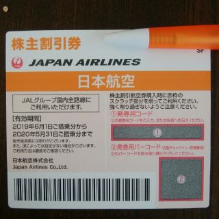 ジャル(ニホンコウクウ)(JAL(日本航空))のJAL 株主優待券(その他)