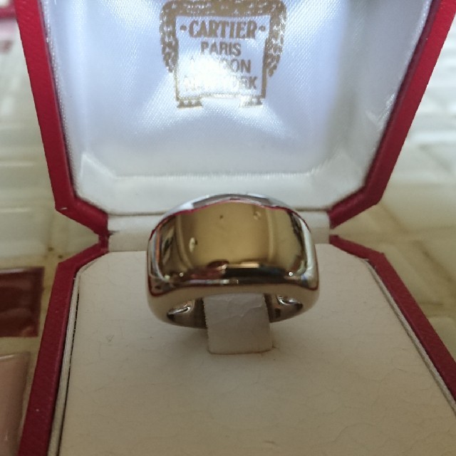 Cartier(カルティエ)のCartier カルティエ ヌーベルバーグ k18WG #56 メンズのアクセサリー(リング(指輪))の商品写真