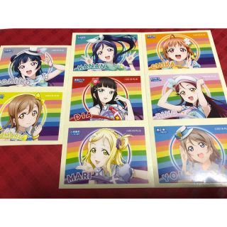 ラブライブサンシャイン  シールステッカー(カード)