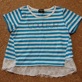 コムサイズム(COMME CA ISM)の美品 コムサ Tシャツ 110㎝& 西松屋 ミニー七分丈スパッツ 100㎝(Tシャツ/カットソー)