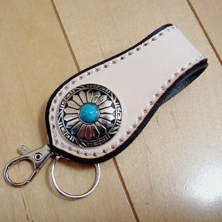 オリジナル(Original)のハンドメイド 本革 ベルトキーホルダー♪(キーホルダー/ストラップ)