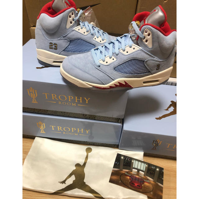 NIKE(ナイキ)の【カメガメ様専用】AIR JORDAN 5 TROPHY ROOM SP メンズの靴/シューズ(スニーカー)の商品写真