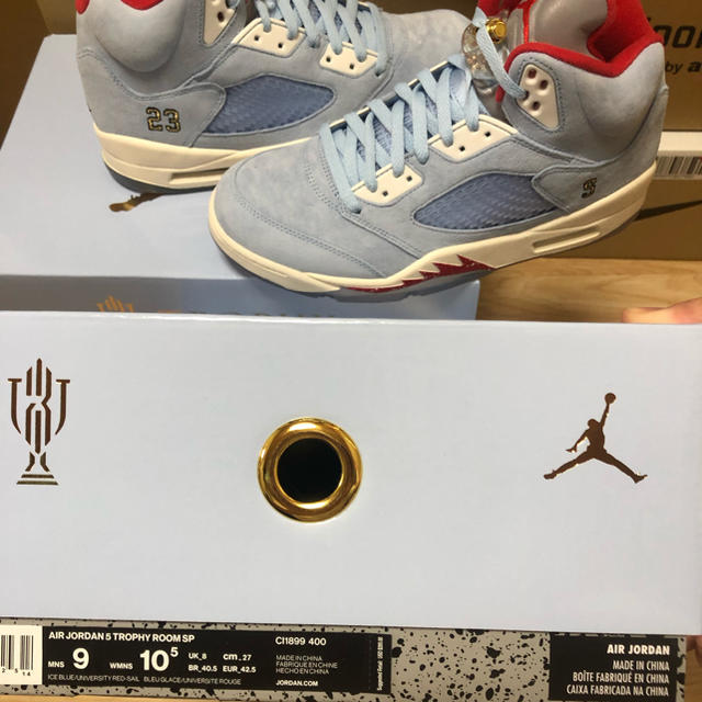 NIKE(ナイキ)の【カメガメ様専用】AIR JORDAN 5 TROPHY ROOM SP メンズの靴/シューズ(スニーカー)の商品写真