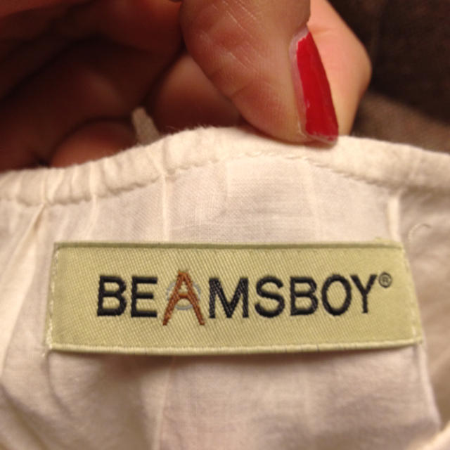 BEAMS BOY(ビームスボーイ)の値下げ！BEAMS BOY キャミワンピ レディースのワンピース(ひざ丈ワンピース)の商品写真