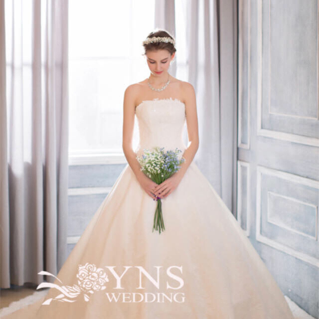 YNS WEDDINGウエディングドレスの通販 o