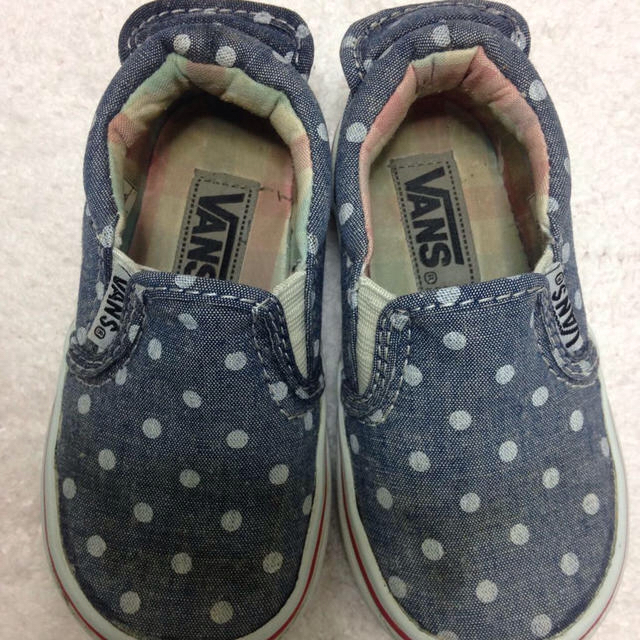 VANS(ヴァンズ)のVANS スリッポン キッズ/ベビー/マタニティのベビー靴/シューズ(~14cm)(スニーカー)の商品写真