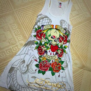 エドハーディー(Ed Hardy)のED HARDY風 ワンピ♡(ひざ丈ワンピース)