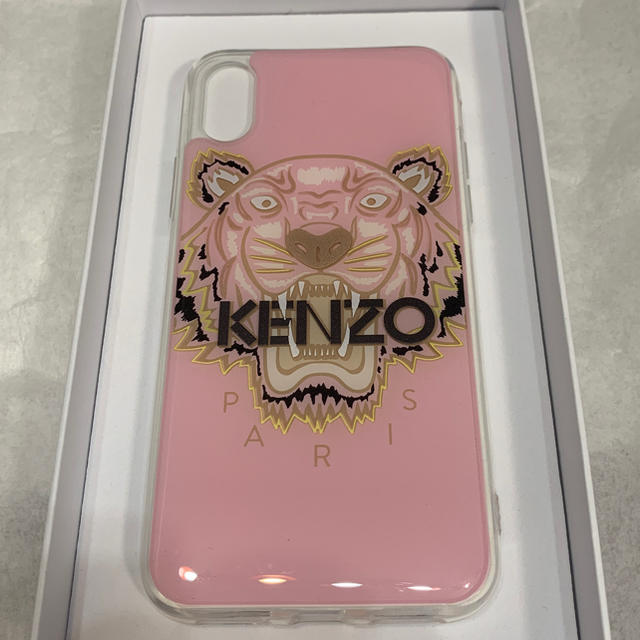 KENZO(ケンゾー)のKENZO  iPhoneケース ピンク (X Xs) スマホ/家電/カメラのスマホアクセサリー(iPhoneケース)の商品写真