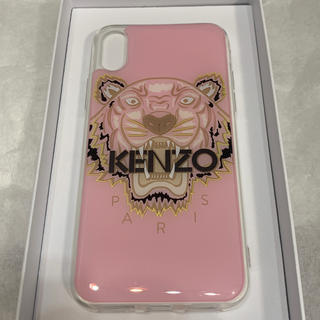 ケンゾー(KENZO)のKENZO  iPhoneケース ピンク (X Xs)(iPhoneケース)