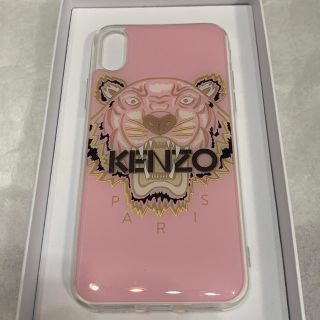 ケンゾー(KENZO)のKENZO  iPhoneケース ピンク (X Xs)(iPhoneケース)