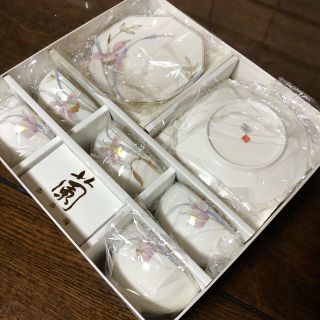 茶器セット 蘭 5セット 湯呑み(食器)