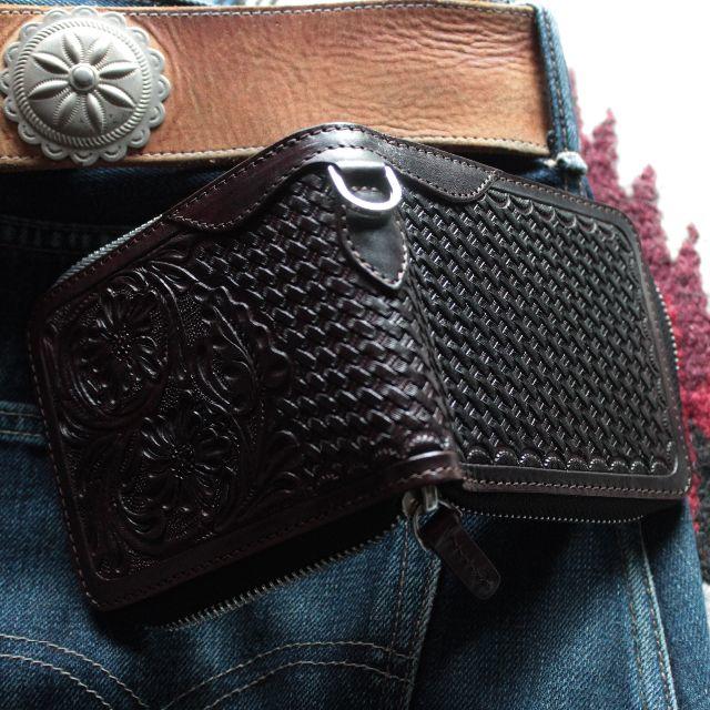 *Leather carving Wallet 2