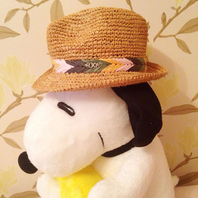 Roxy(ロキシー)のハワイ購入♡ROXY♡ストローハット レディースの帽子(麦わら帽子/ストローハット)の商品写真