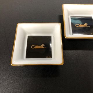 カルティエ(Cartier)のカルティエ陶器２枚(食器)