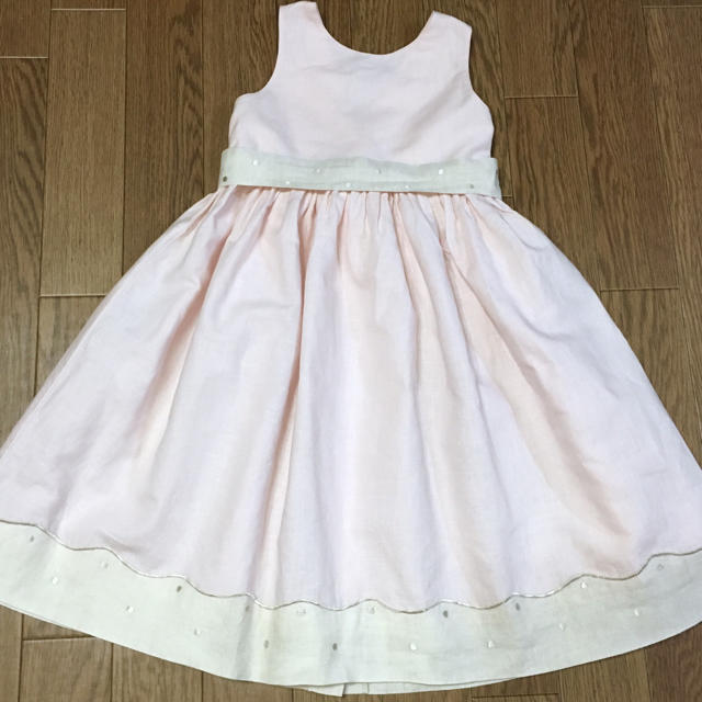 インポート子供服♡ロングワンピース キッズ/ベビー/マタニティのキッズ服女の子用(90cm~)(ワンピース)の商品写真