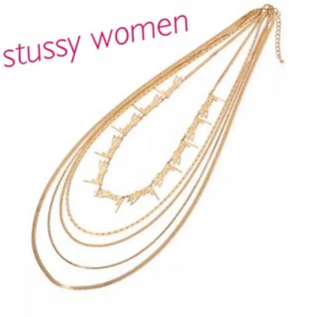 STUSSY(ステューシー)のstussy 5連ネックレス レディースのアクセサリー(ネックレス)の商品写真