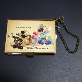 ディズニー(Disney)のTDL 35周年 パスケース(パスケース/IDカードホルダー)