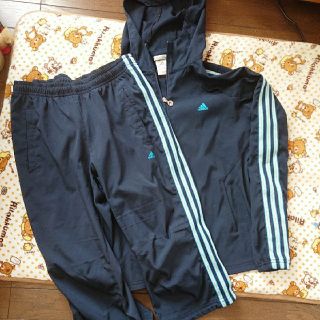 アディダス(adidas)のadidasジャンパー上下   S～Mの方(ナイロンジャケット)