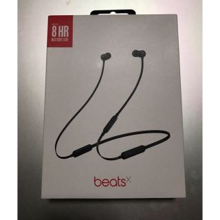 ビーツバイドクタードレ(Beats by Dr Dre)のBeatsXイヤフォン - ブラック(ヘッドフォン/イヤフォン)