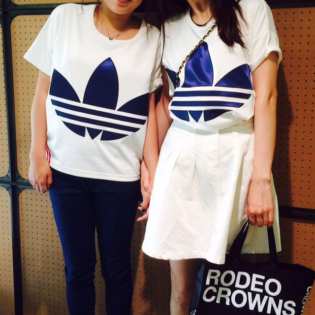 adidas(アディダス)のロデオ✖️アディダス コラボT レディースのトップス(Tシャツ(半袖/袖なし))の商品写真