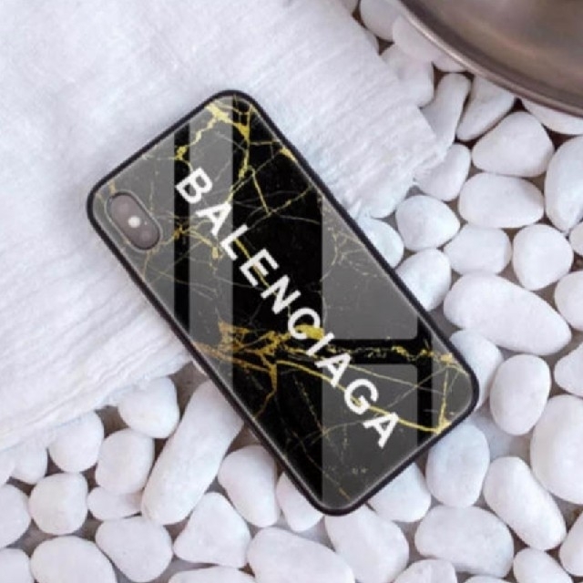 Balenciaga - iPhone XS XR ケース　ブラックの通販 by raise shop｜バレンシアガならラクマ